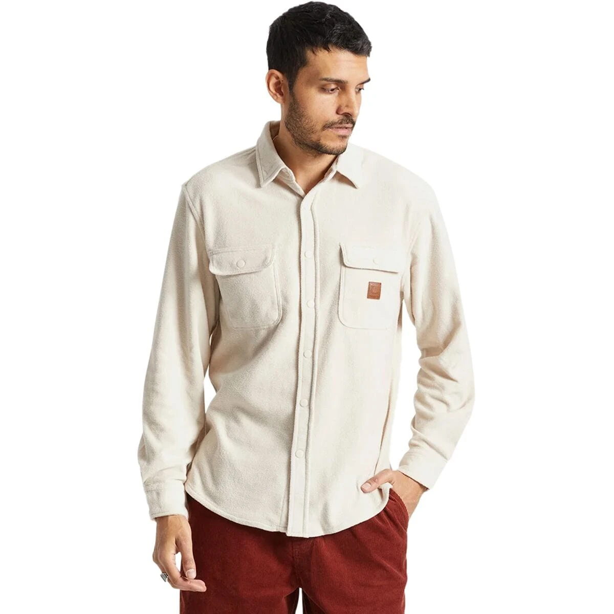 Brixton Bowery Artic Stretch Fleece Shirt - Men's 4 Brixton Bowery Artic Stretch Fleece Shirt - Men's - Image 2
