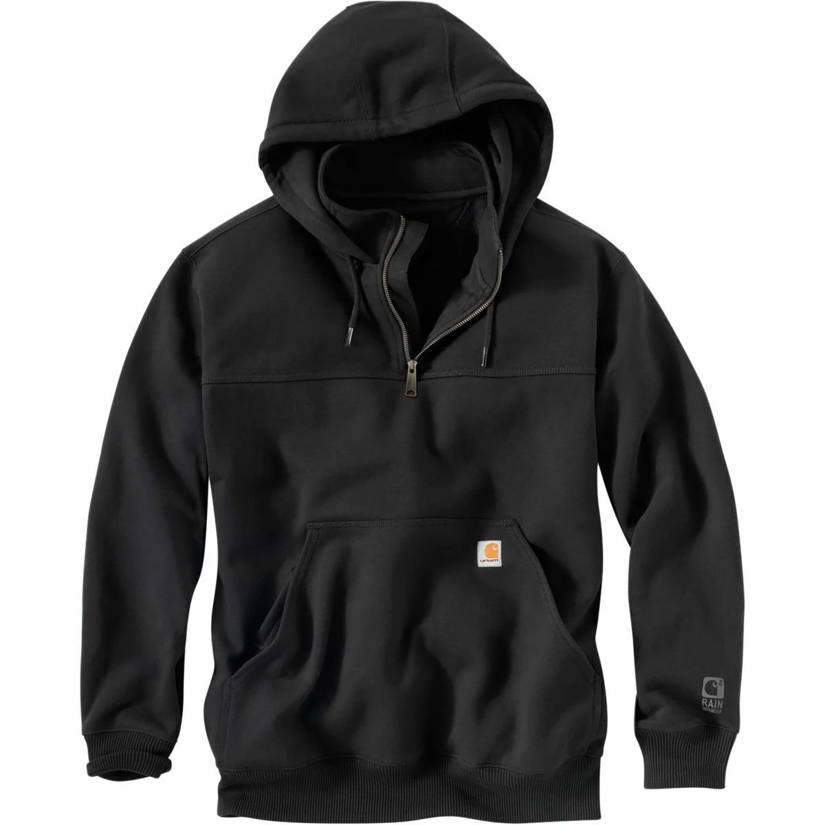 Carhartt Rain Defender Paxton Hooded Mock-Zip Sweatshirt - Men's 6 Carhartt Rain Defender Paxton Hooded Mock-Zip Sweatshirt - Men's - Image 4