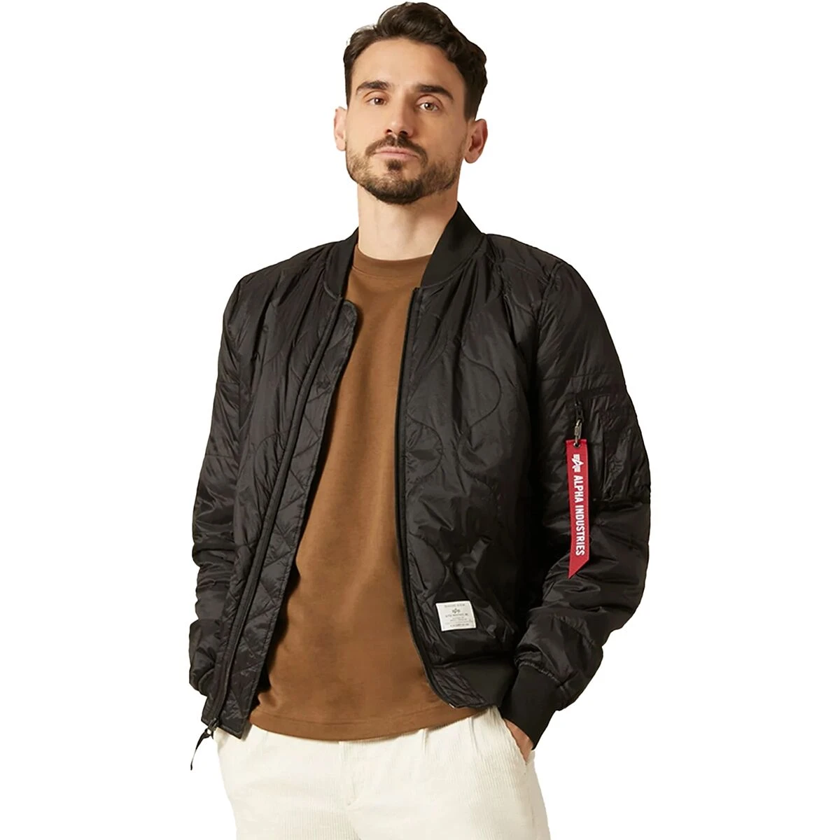 Alpha Industries L-2B Quilted Flight Jacket - Men's 7 Alpha Industries L-2B Quilted Flight Jacket - Men's - Image 5