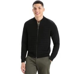 Icebreaker ICL ZoneKnit Insulated Knit Bomber - Men's -Unicus Shop BLA 22
