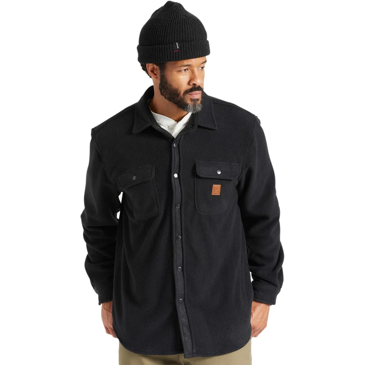 Brixton Bowery Artic Stretch Fleece Shirt - Men's 3 Brixton Bowery Artic Stretch Fleece Shirt - Men's