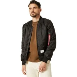 Alpha Industries L-2B Quilted Flight Jacket - Men's 11 Alpha Industries L-2B Quilted Flight Jacket - Men's -Unicus Shop BLA D3 8