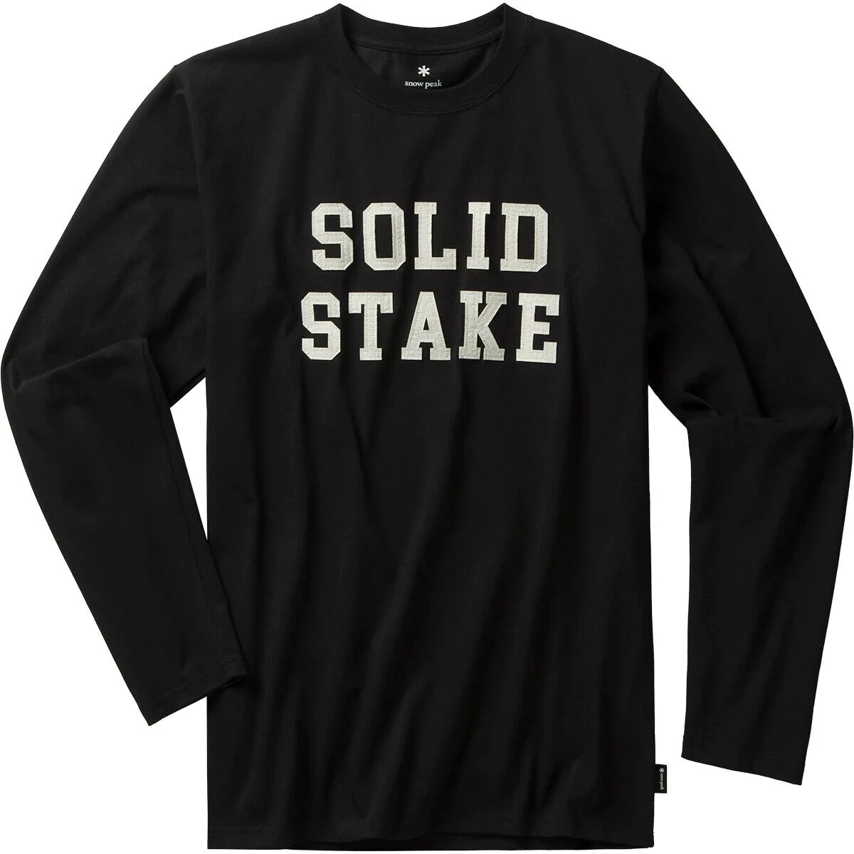 Snow Peak Solid Stake Felt Logo Long-Sleeve T-Shirt - Men's 5 Snow Peak Solid Stake Felt Logo Long-Sleeve T-Shirt - Men's - Image 3