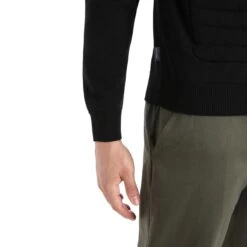 Icebreaker ICL ZoneKnit Insulated Knit Bomber - Men's -Unicus Shop BLA D5 9