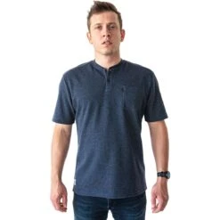 Cross Country Henley - Men's -Unicus Shop BLU 6