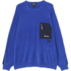Mole Knit Crew Sweatshirt - Men's -Unicus Shop BLU D3 1