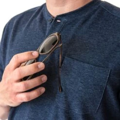 Cross Country Henley - Men's -Unicus Shop BLU D3 2