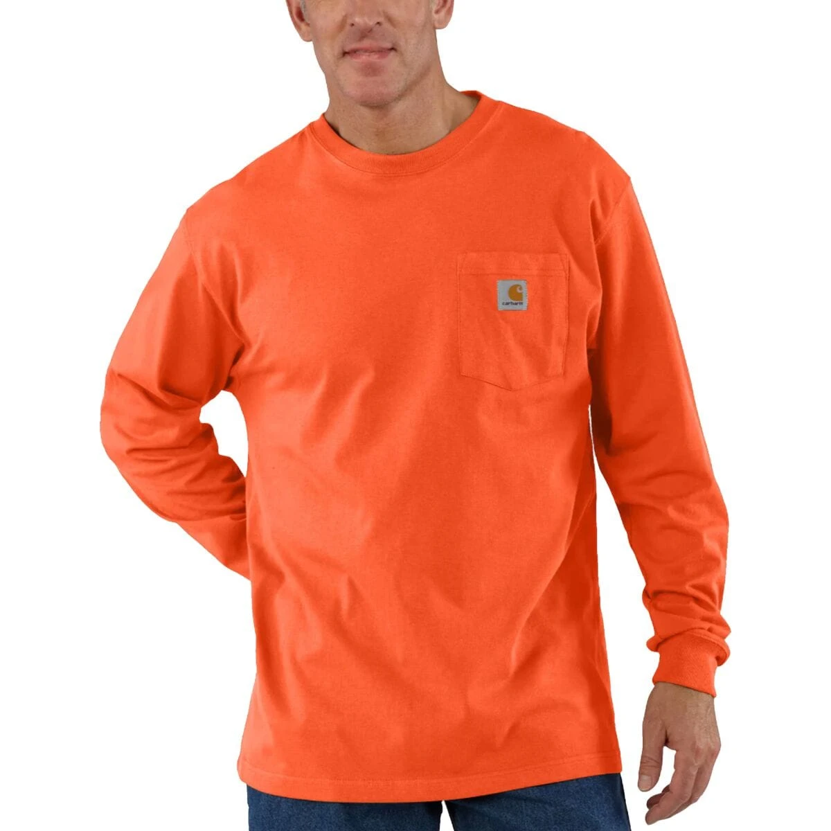 Carhartt Workwear Pocket Long-Sleeve T-Shirt - Men's 5 Carhartt Workwear Pocket Long-Sleeve T-Shirt - Men's - Image 4