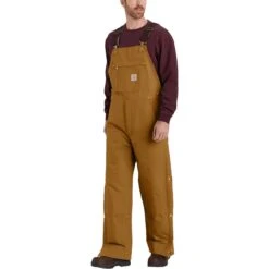 Carhartt Firm Duck Insulated Bib Overall - Men's 13 Carhartt Firm Duck Insulated Bib Overall - Men's -Unicus Shop CARBRO 3