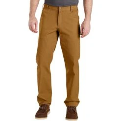 Carhartt Rugged Flex Relaxed Fit Duck Dungaree Pant - Men's -Unicus Shop CARBRO 4