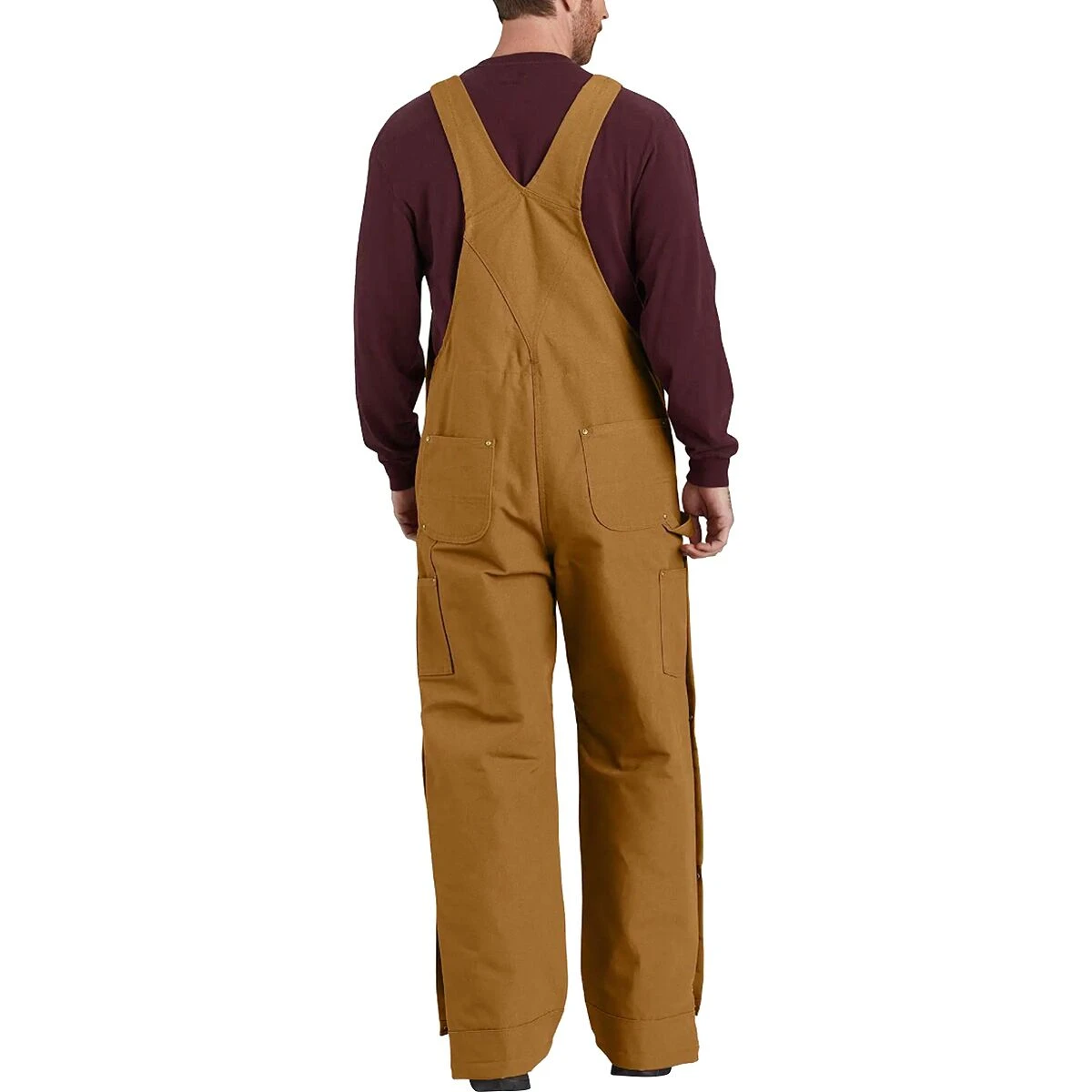 Carhartt Firm Duck Insulated Bib Overall - Men's 6 Carhartt Firm Duck Insulated Bib Overall - Men's - Image 4