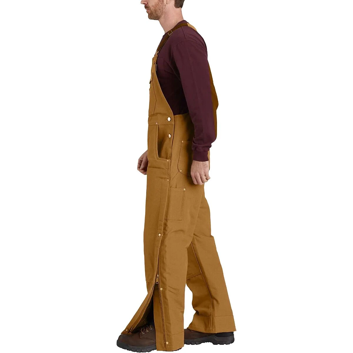 Carhartt Firm Duck Insulated Bib Overall - Men's 3 Carhartt Firm Duck Insulated Bib Overall - Men's