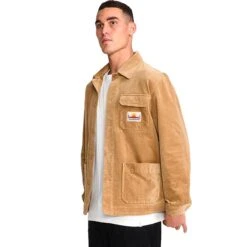 Chocolate Einstein Chore Jacket - Men's 12 Chocolate Einstein Chore Jacket - Men's -Unicus Shop CHO D3