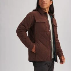 Quilted Insulated Shirt Jacket - Men's -Unicus Shop COLBRE D9