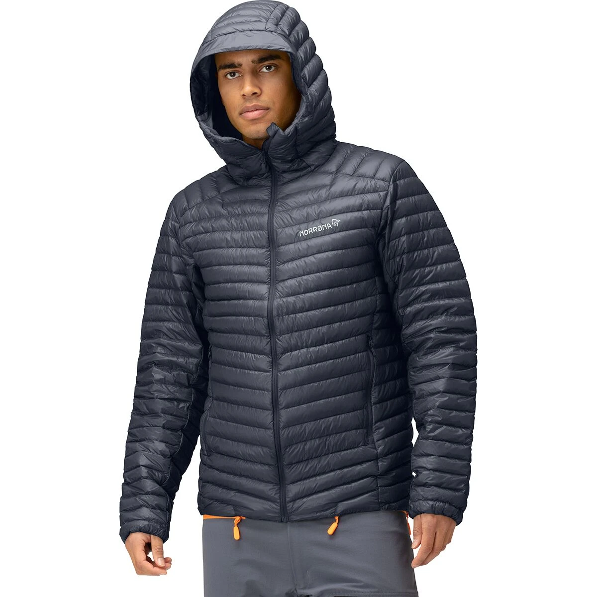 Norrona Trollveggen Superlight Down850 Hooded Jacket - Men's 4 Norrona Trollveggen Superlight Down850 Hooded Jacket - Men's - Image 2