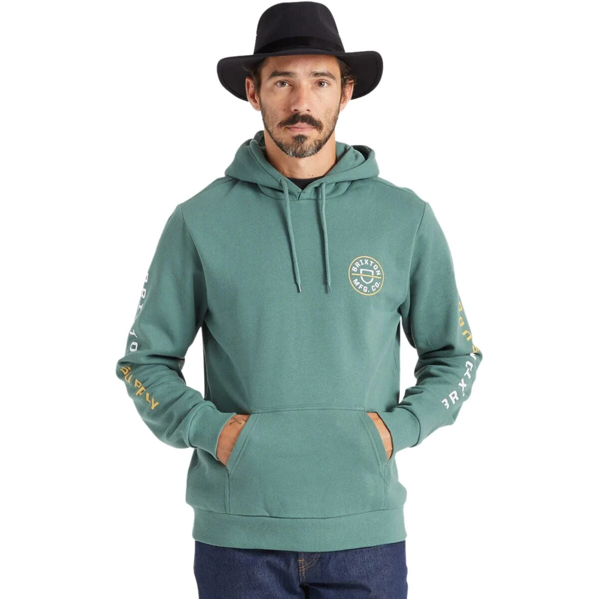 Brixton Crest Hoodie - Men's 13 Brixton Crest Hoodie - Men's - Image 11