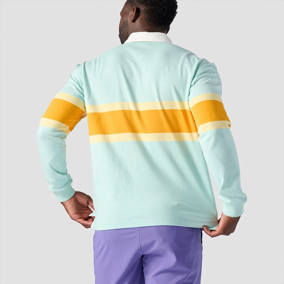 Stoic Long-Sleeve Rugby T-Shirt - Men's 7 Stoic Long-Sleeve Rugby T-Shirt - Men's - Image 5