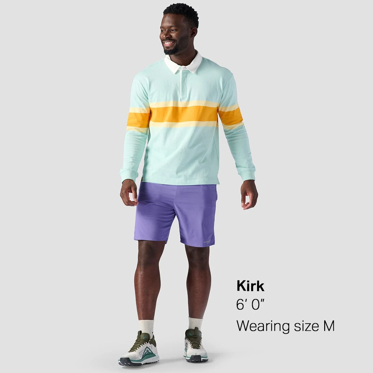 Stoic Long-Sleeve Rugby T-Shirt - Men's 3 Stoic Long-Sleeve Rugby T-Shirt - Men's