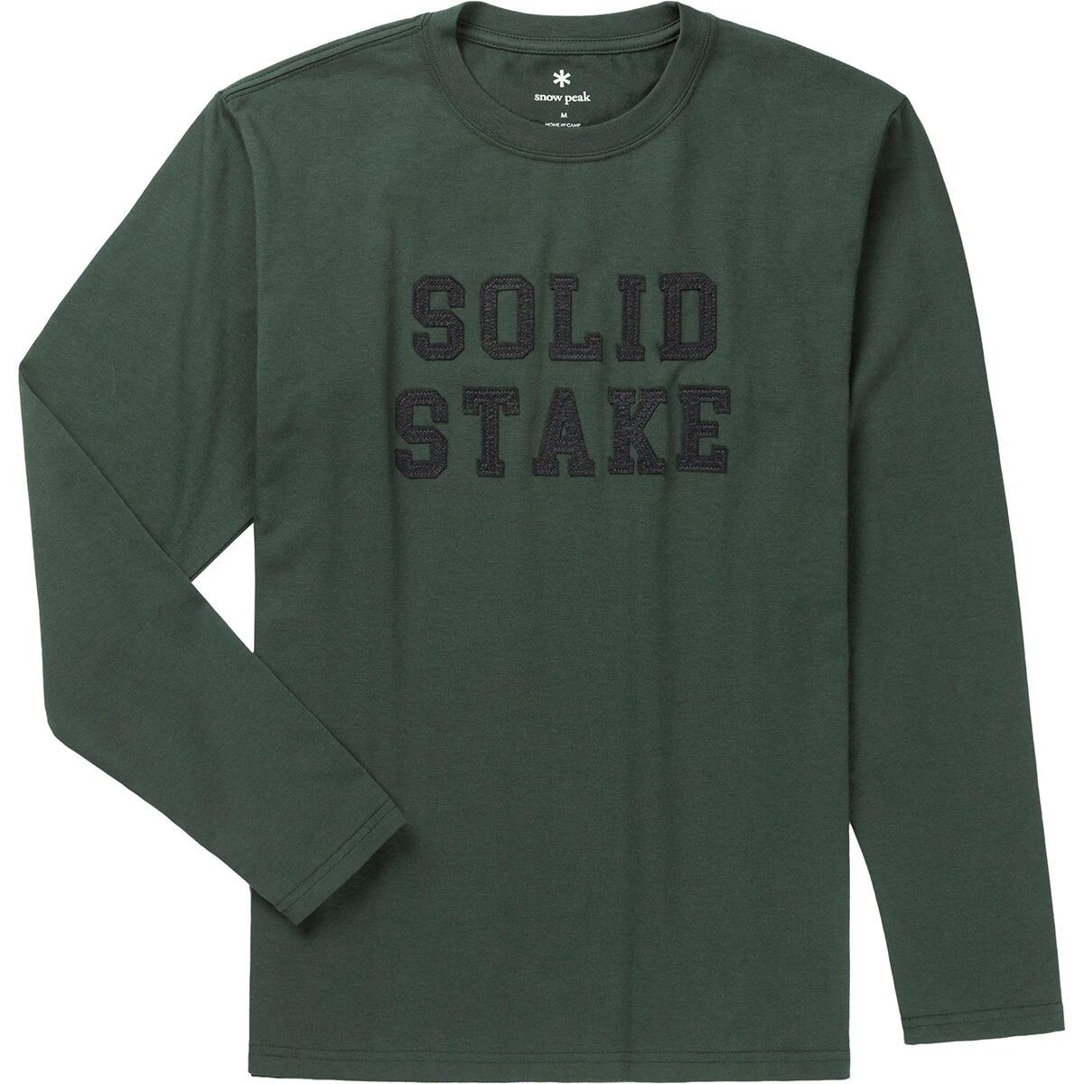 Snow Peak Solid Stake Felt Logo Long-Sleeve T-Shirt - Men's 6 Snow Peak Solid Stake Felt Logo Long-Sleeve T-Shirt - Men's - Image 4