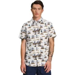 The North Face Short Sleeve Baytrail Pattern Shirt - Men's 13 The North Face Short Sleeve Baytrail Pattern Shirt - Men's -Unicus Shop GAWHCASCPR