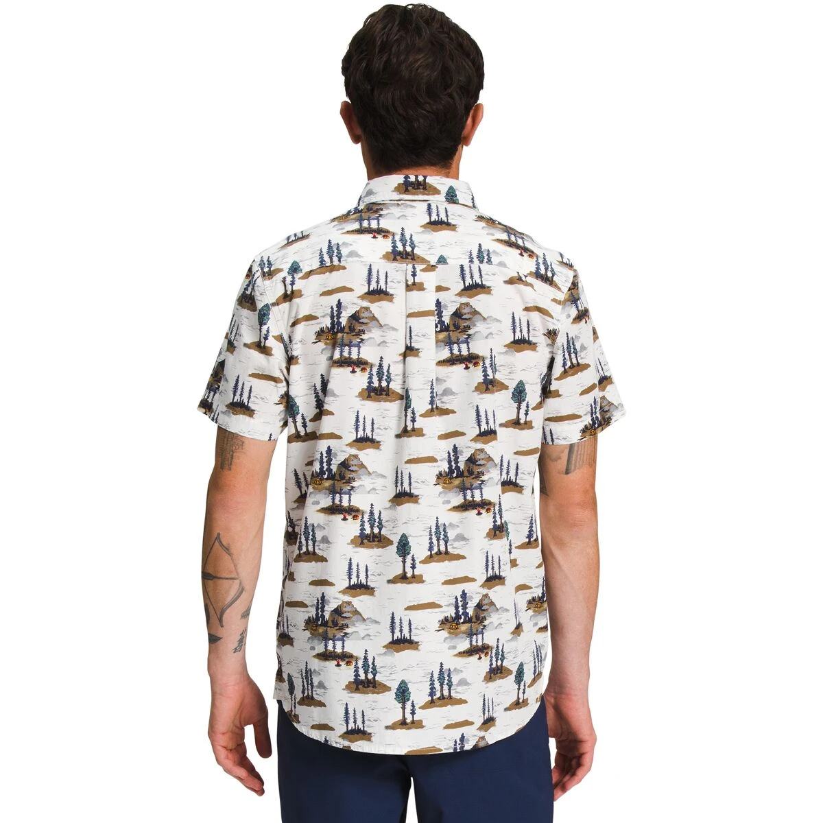 The North Face Short Sleeve Baytrail Pattern Shirt - Men's 4 The North Face Short Sleeve Baytrail Pattern Shirt - Men's - Image 2
