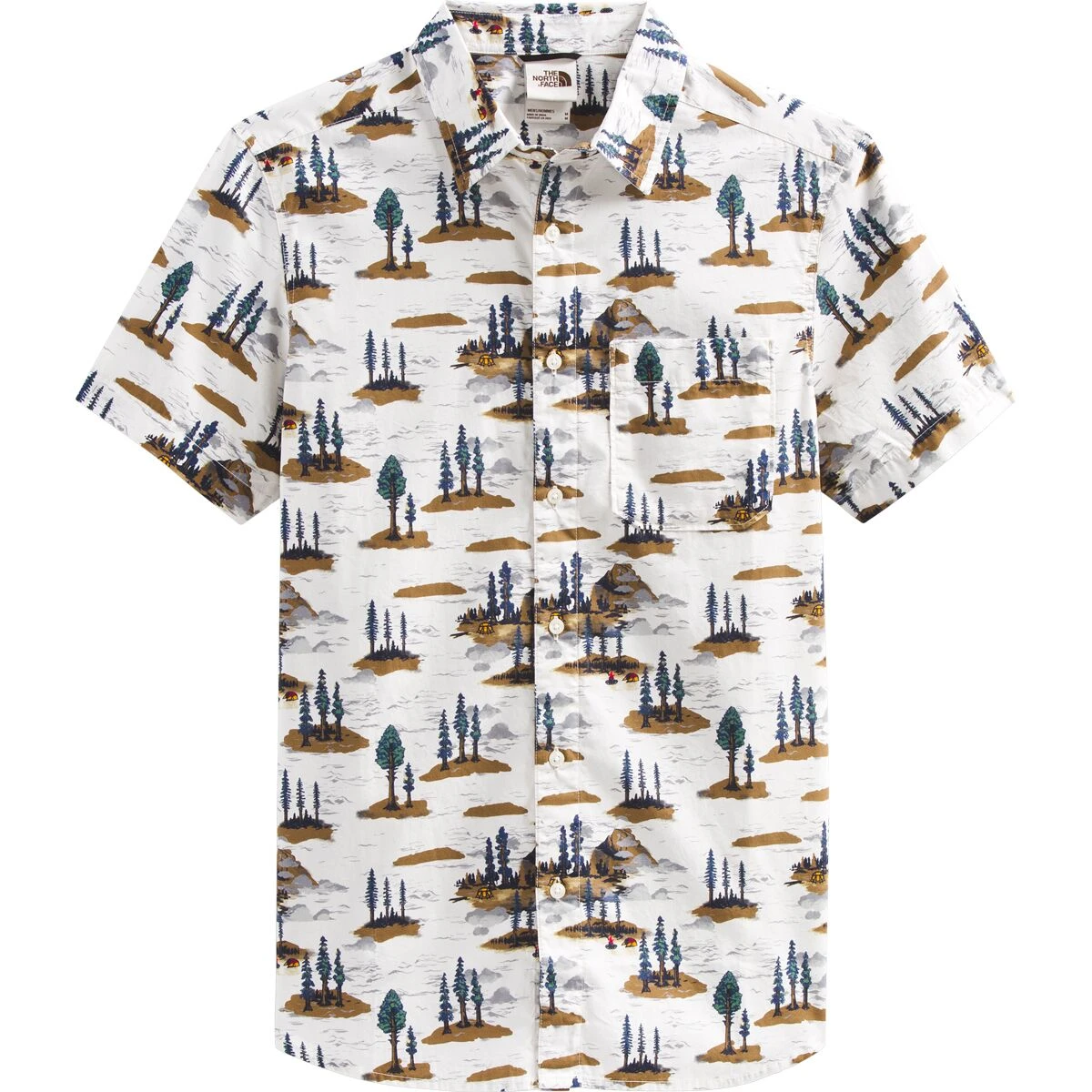 The North Face Short Sleeve Baytrail Pattern Shirt - Men's 8 The North Face Short Sleeve Baytrail Pattern Shirt - Men's - Image 6
