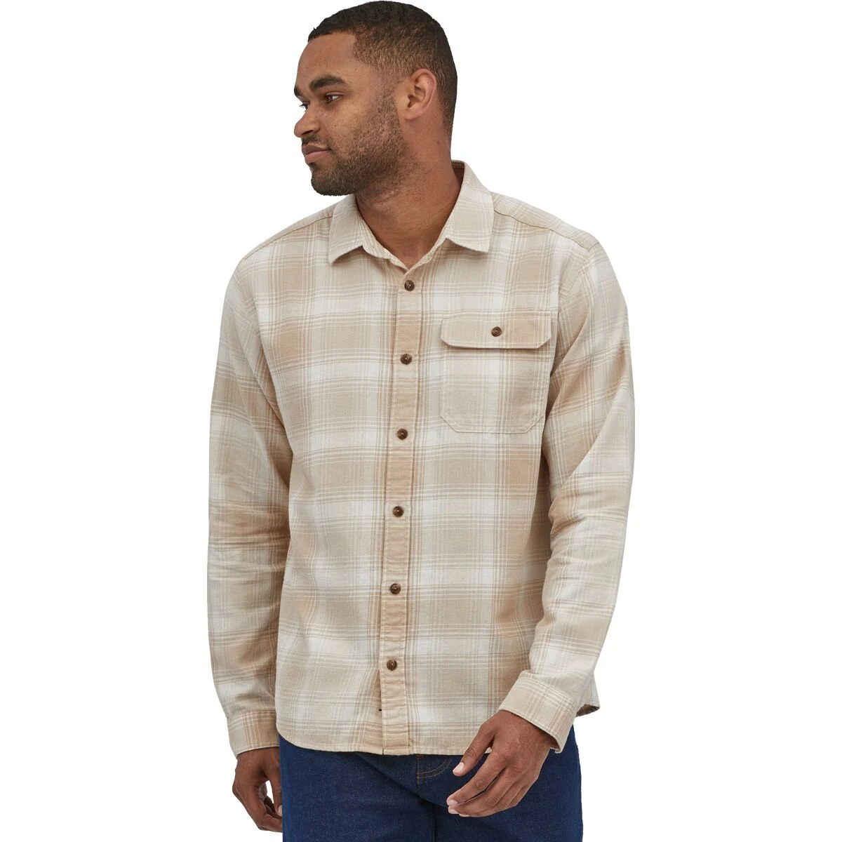 Patagonia Long-Sleeve Cotton In Conversion Fjord Flannel Shirt - Men's 3 Patagonia Long-Sleeve Cotton In Conversion Fjord Flannel Shirt - Men's