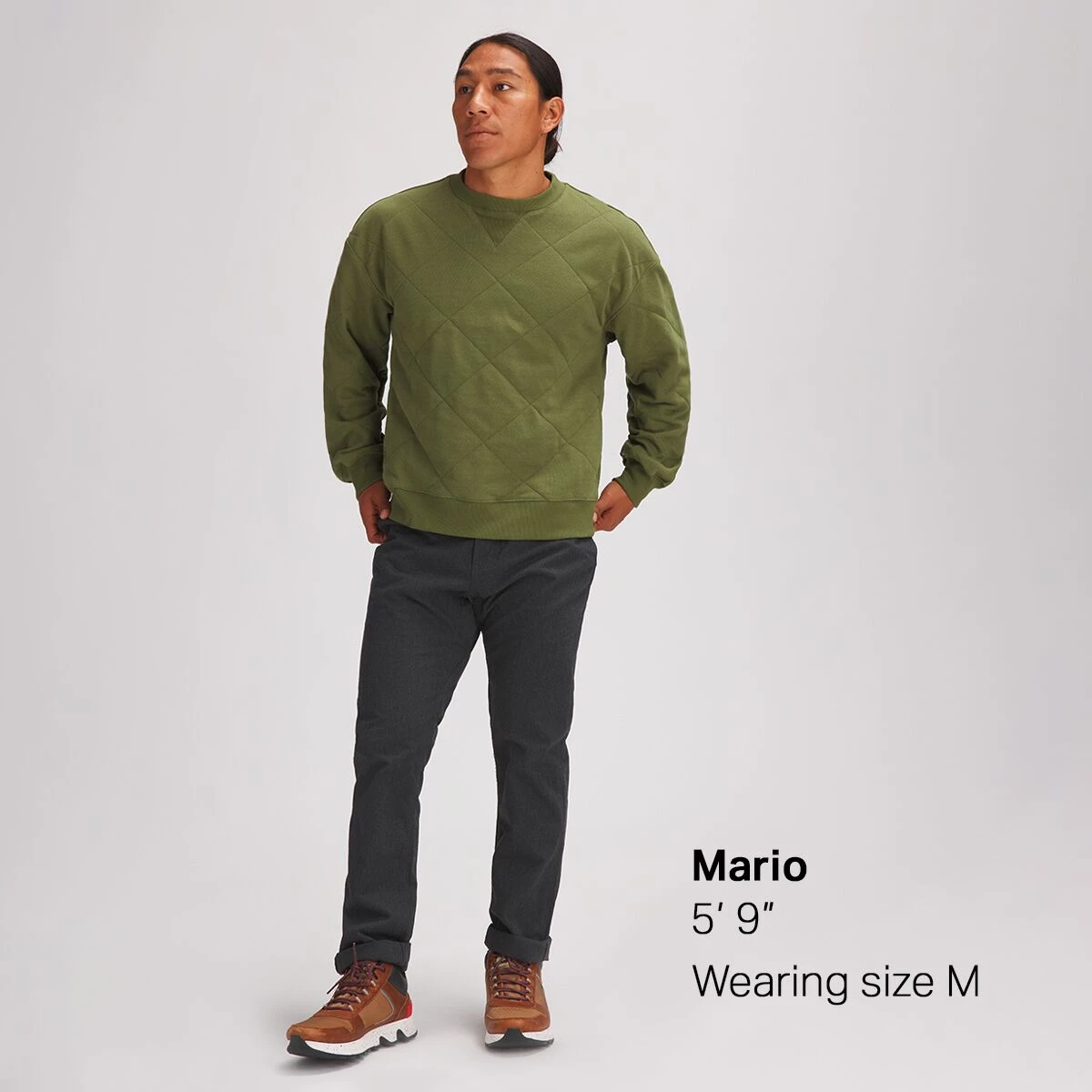 Quilted Crew Sweatshirt - Men's 5 Quilted Crew Sweatshirt - Men's - Image 3