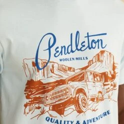 Pendleton Road Trip Graphic T-Shirt - Men's -Unicus Shop LIGBLUBLU D1