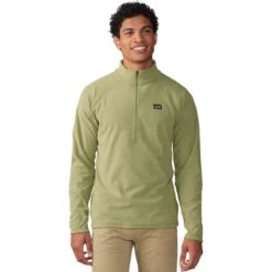 Mountain Hardwear Summit Grid 1/2-Zip Fleece Jacket - Men's