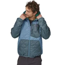 Patagonia Diamond Quilted Bomber Hooded Jacket - Men's -Unicus Shop LIGPLUGRE