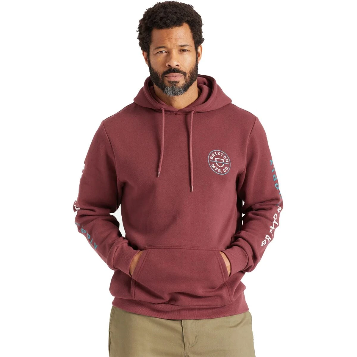 Brixton Crest Hoodie - Men's 3 Brixton Crest Hoodie - Men's