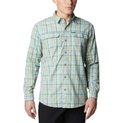 Columbia Silver Ridge 2.0 Plaid Long-Sleeve Shirt - Men's -Unicus Shop METGATPLA