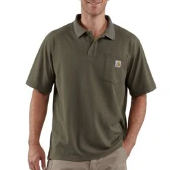 Carhartt Contractors Work Pocket Polo Shirt - Men's 9 Carhartt Contractors Work Pocket Polo Shirt - Men's -Unicus Shop MOS 2