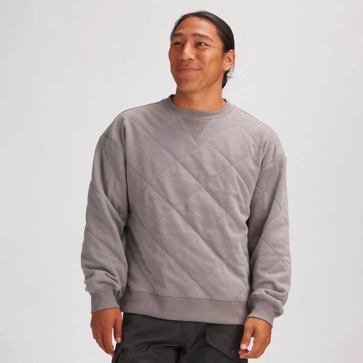 Quilted Crew Sweatshirt - Men's 3 Quilted Crew Sweatshirt - Men's