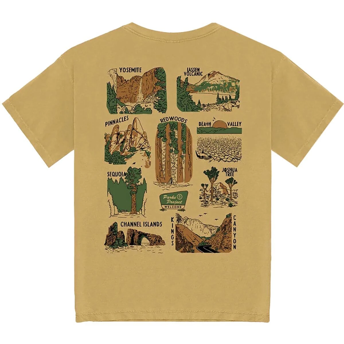 Welcome To California's National Parks T-Shirt 4 Welcome To California's National Parks T-Shirt - Image 2