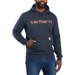 Carhartt Rain Defender Loose Fit MW Logo Graphic Sweatshirt - Men's 11 Carhartt Rain Defender Loose Fit MW Logo Graphic Sweatshirt - Men's -Unicus Shop NEWNAV