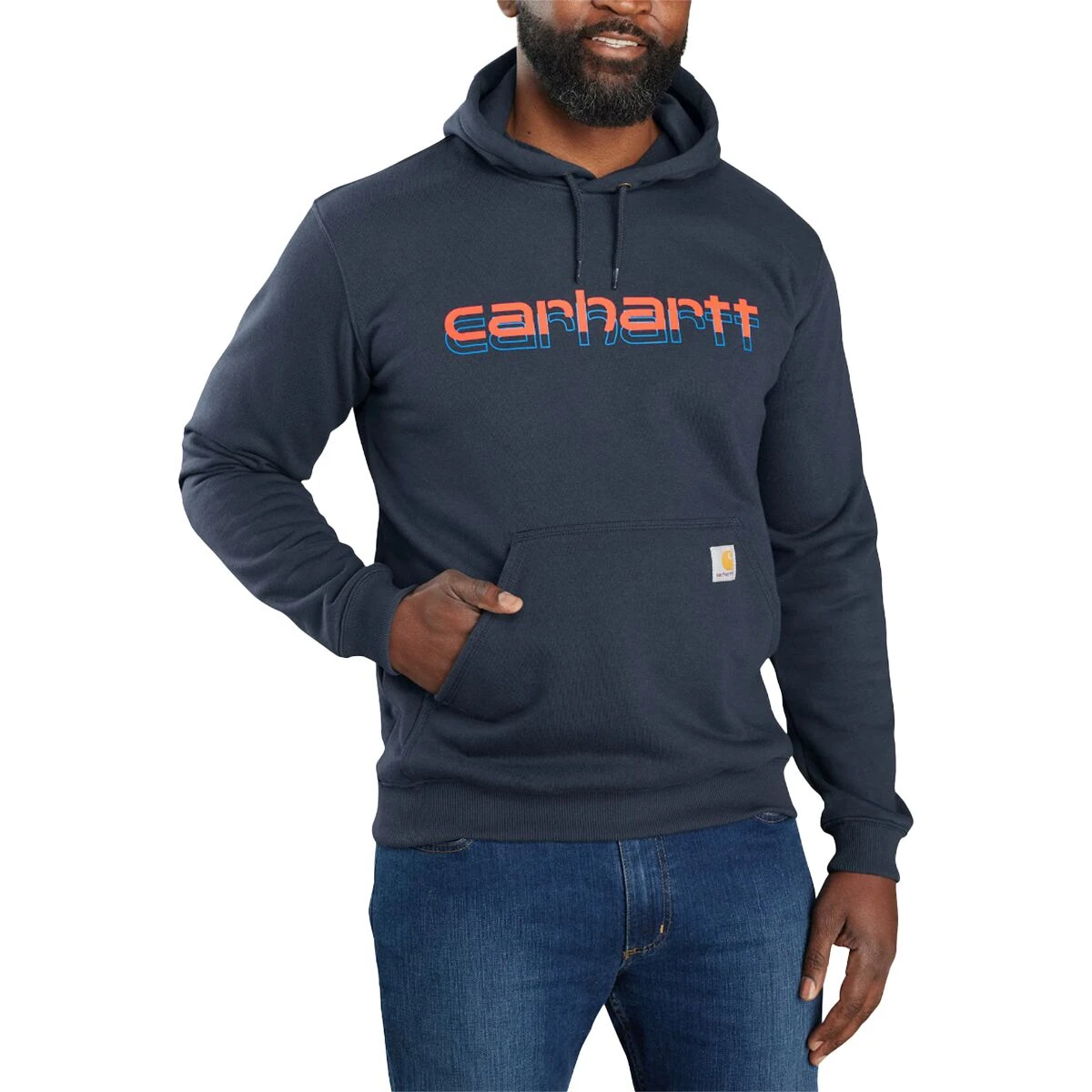 Carhartt Rain Defender Loose Fit MW Logo Graphic Sweatshirt - Men's 7 Carhartt Rain Defender Loose Fit MW Logo Graphic Sweatshirt - Men's - Image 5