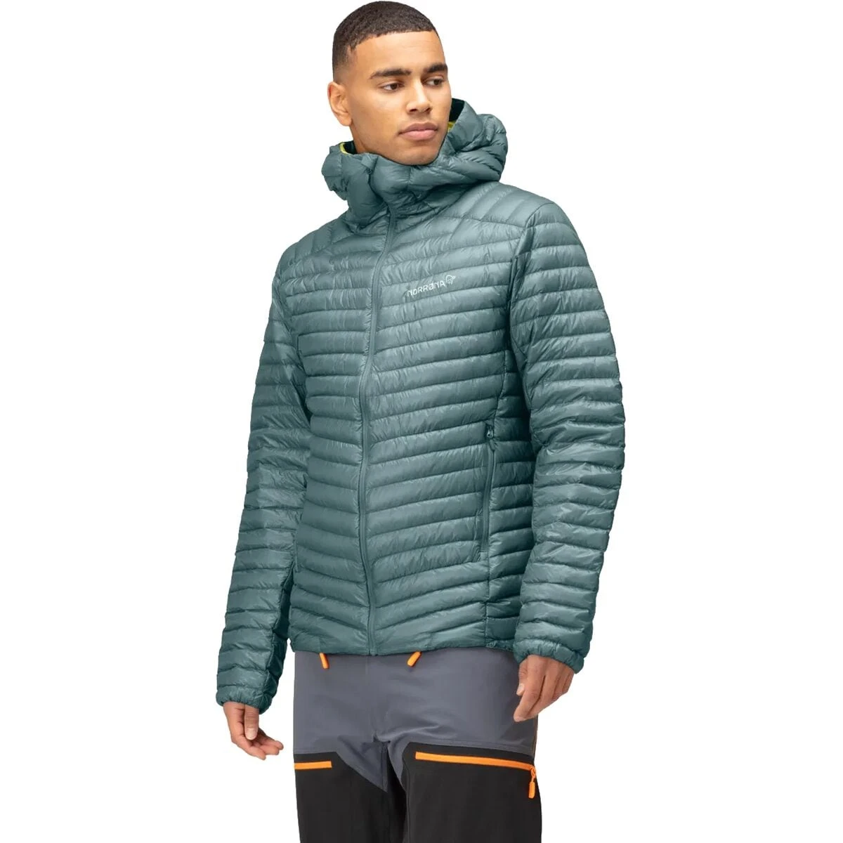 Norrona Trollveggen Superlight Down850 Hooded Jacket - Men's 7 Norrona Trollveggen Superlight Down850 Hooded Jacket - Men's - Image 5