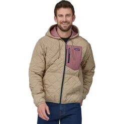 Patagonia Diamond Quilted Bomber Hooded Jacket - Men's -Unicus Shop OARTAN
