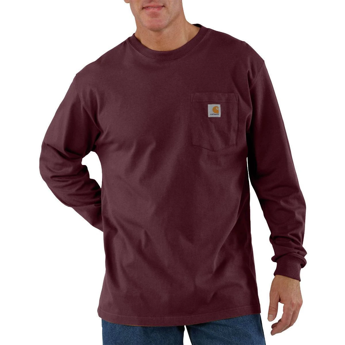 Carhartt Workwear Pocket Long-Sleeve T-Shirt - Men's 8 Carhartt Workwear Pocket Long-Sleeve T-Shirt - Men's - Image 7