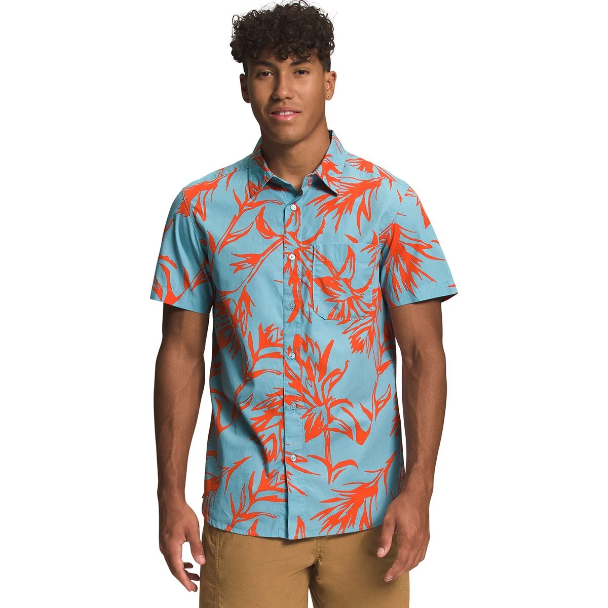 The North Face Short Sleeve Baytrail Pattern Shirt - Men's 3 The North Face Short Sleeve Baytrail Pattern Shirt - Men's