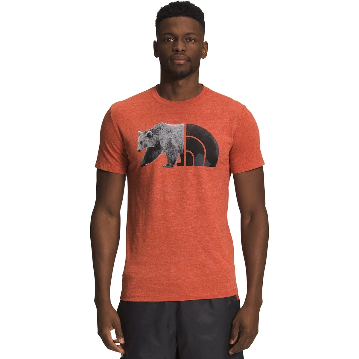 The North Face Tri-Blend Bear Short-Sleeve T-Shirt - Men's 6 The North Face Tri-Blend Bear Short-Sleeve T-Shirt - Men's - Image 4