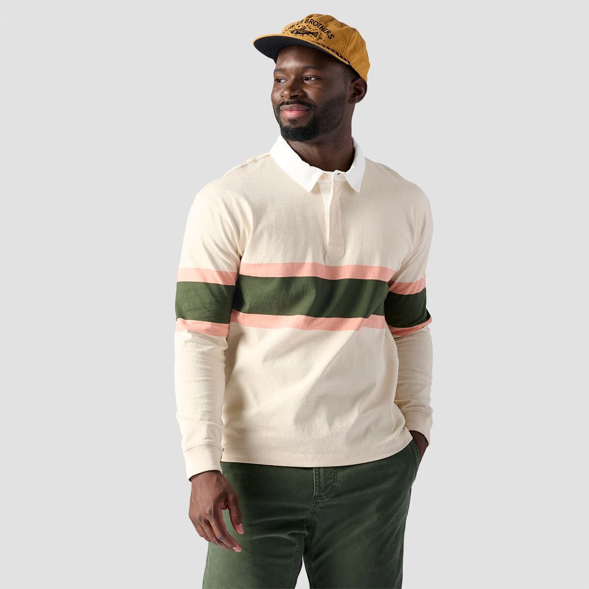 Stoic Long-Sleeve Rugby T-Shirt - Men's 6 Stoic Long-Sleeve Rugby T-Shirt - Men's - Image 4