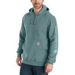 Carhartt Midweight Signature Sleeve Hooded Sweatshirt - Men's 17 Carhartt Midweight Signature Sleeve Hooded Sweatshirt - Men's -Unicus Shop SEAPINHEA