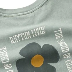 Rhythm In Bloom Vintage Short-Sleeve T-Shirt - Men's -Unicus Shop SEA D10