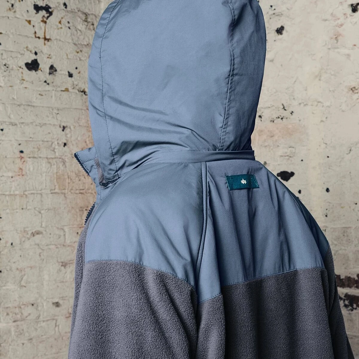 Alpha Industries Mixed Media Fleece Full-Zip Hoodie - Men's 12 Alpha Industries Mixed Media Fleece Full-Zip Hoodie - Men's - Image 10