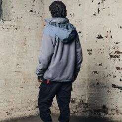 Alpha Industries Mixed Media Fleece Full-Zip Hoodie - Men's 19 Alpha Industries Mixed Media Fleece Full-Zip Hoodie - Men's -Unicus Shop SLABLU D7