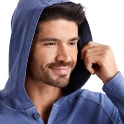 Bolinas Washed Poncho - Men's -Unicus Shop SUNDYEIND D6