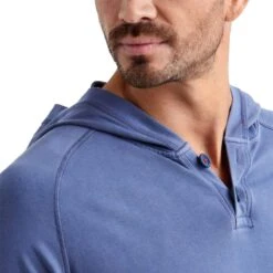 Bolinas Washed Poncho - Men's -Unicus Shop SUNDYEIND D7